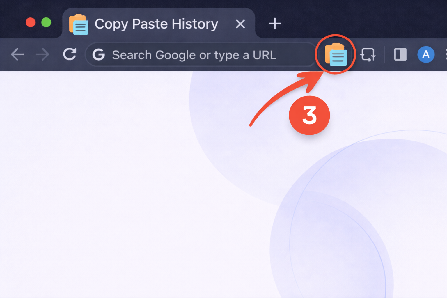How to open Copy Paste History